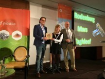 Rodenburg Biopolymers won de Global Bioplastics Award 2016 samen met Mars en Taghleef
