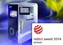 Aan de Freeformer van Arburg is een Red Dot Award 2014 toegekend.