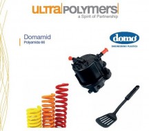 Ultrapolymers toont onder andere het PA 6 Domamid.
