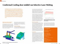 Conformal Cooling door middel van Selective Laser Melting