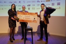 Spuitgieter Timmerije won de award met zijn biologisch materiaal ‘Vibers’