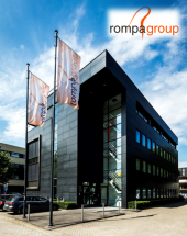 Het hoofdkantoor van Rompa in Tilburg