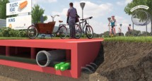 In Zwolle komt een fietspad van dertig meter lang om het concept PlasticRoad te testen