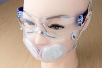 Herbruikbaar mondmasker van siliconenrubber
