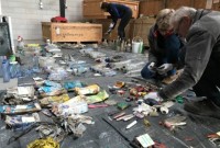 Plastic afval Waddenzee onderzocht