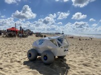 BeachBot helpt tijdens World Cleanup Day