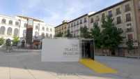Compleet recyclebaar museum in Madrid (video's)