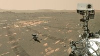Composieten weer actief op en boven het Mars-oppervlak