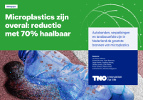 Microplastics: reductie van 70% is haalbaar